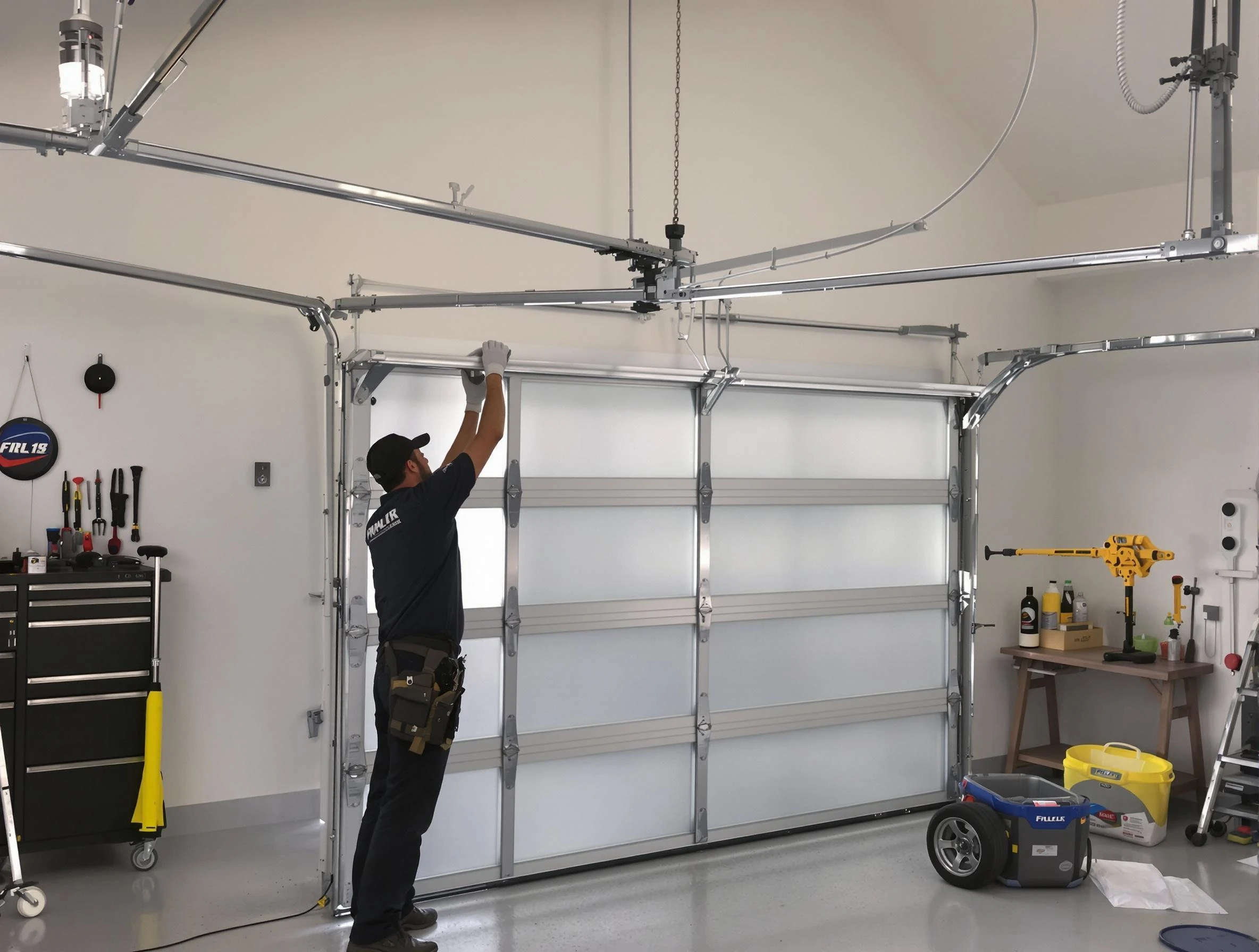 Fairburn Garage Door Repair certified team performing precision garage door installation in Fairburn