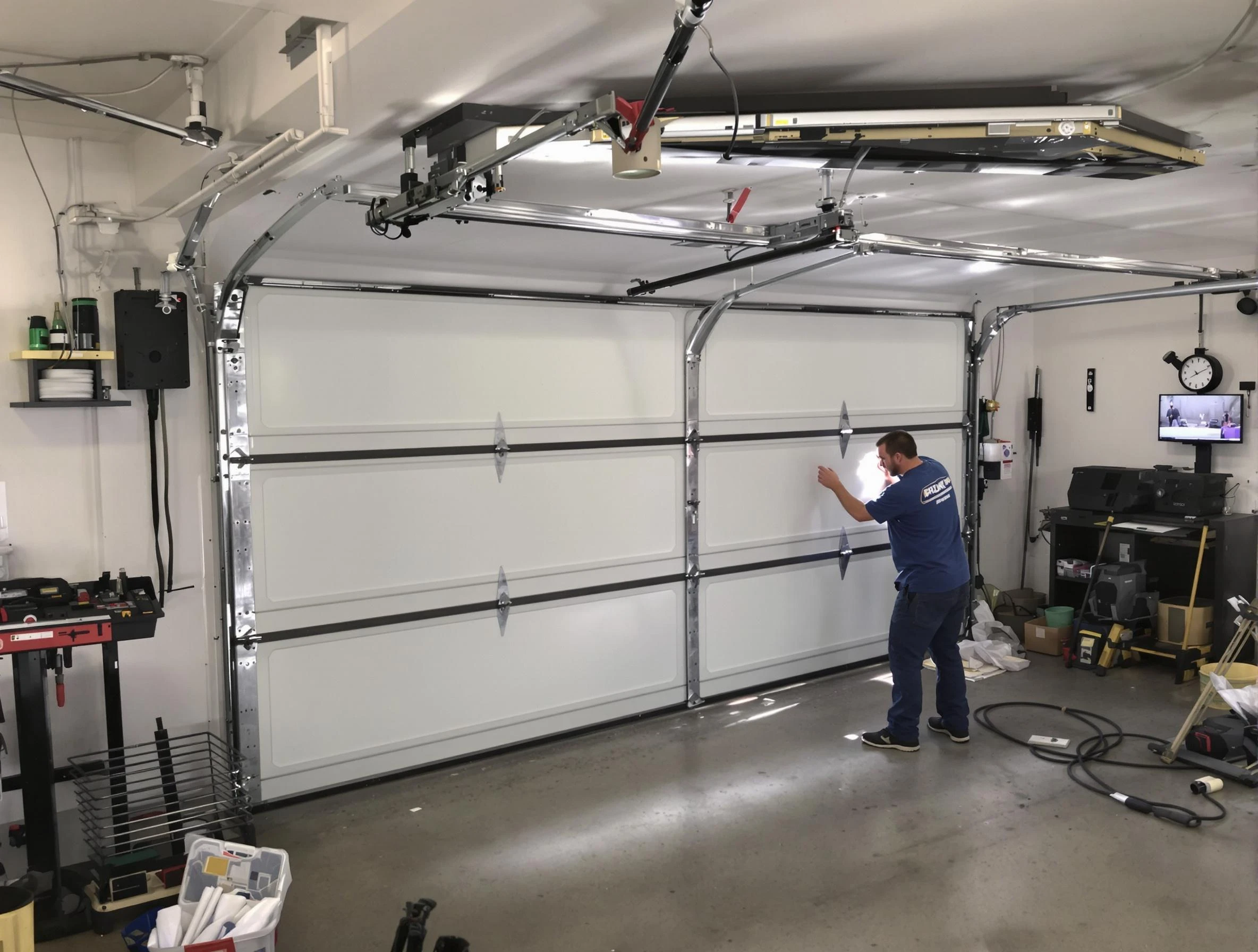 Professional garage door repair service by Fairburn Garage Door Repair in Fairburn