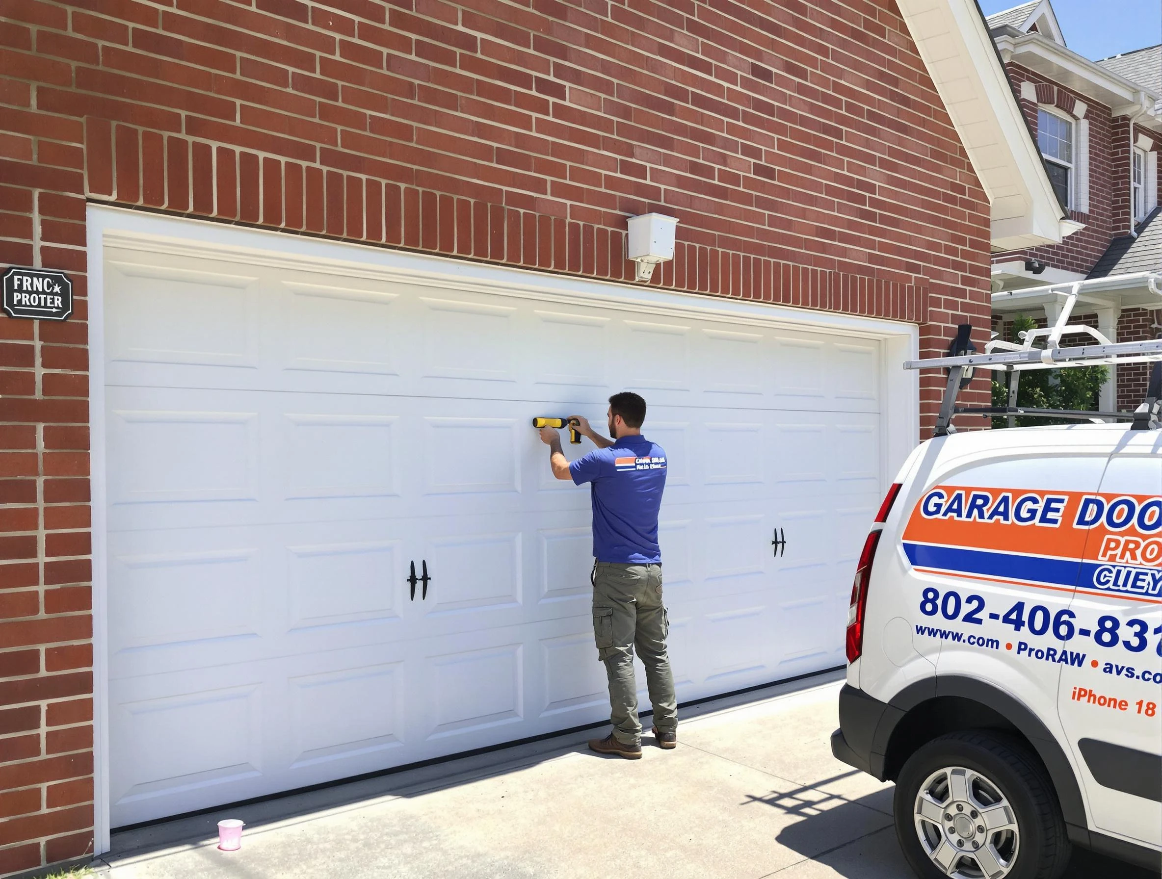 Local garage door repair service by Fairburn Garage Door Repair in Fairburn